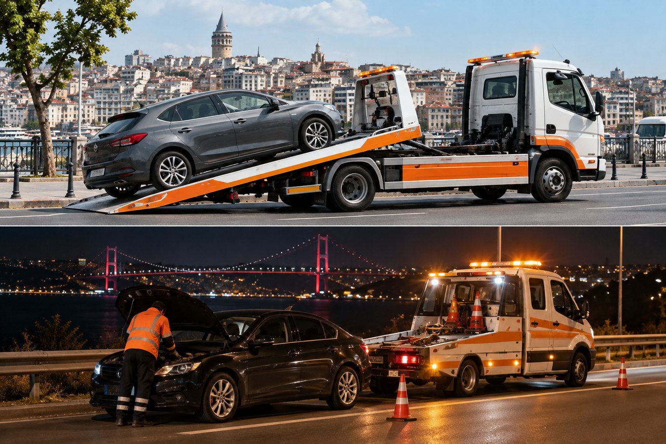 İstanbul'da oto çekici ve oto kurtarma hizmeti